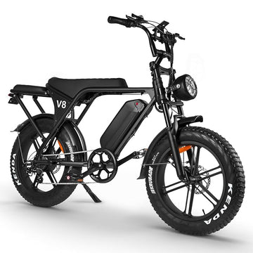 Urban Nomad electric fatbike with wide tires and lightweight aluminum frame, ideal for riding in Dubai